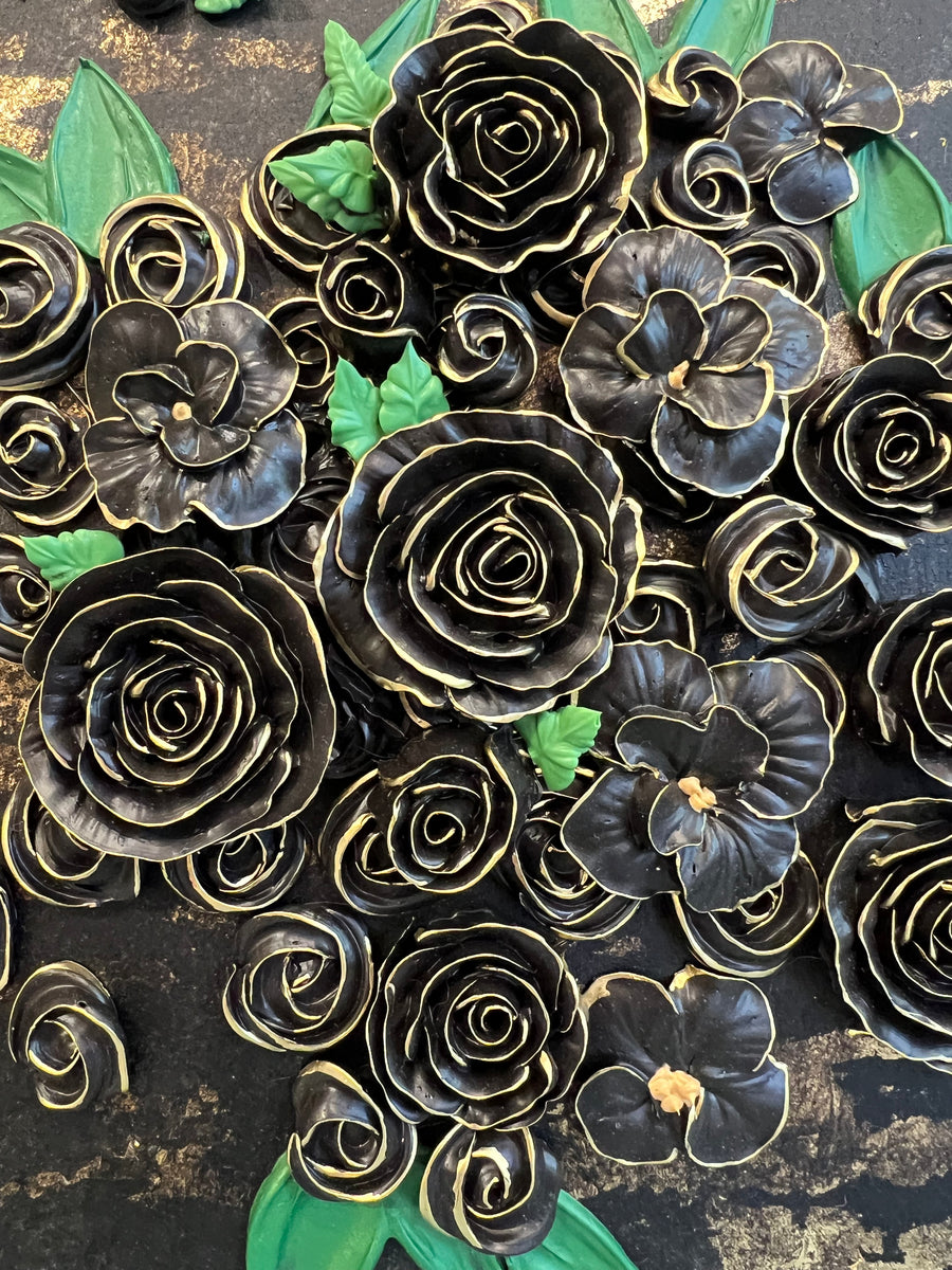 Black Rosettes medium