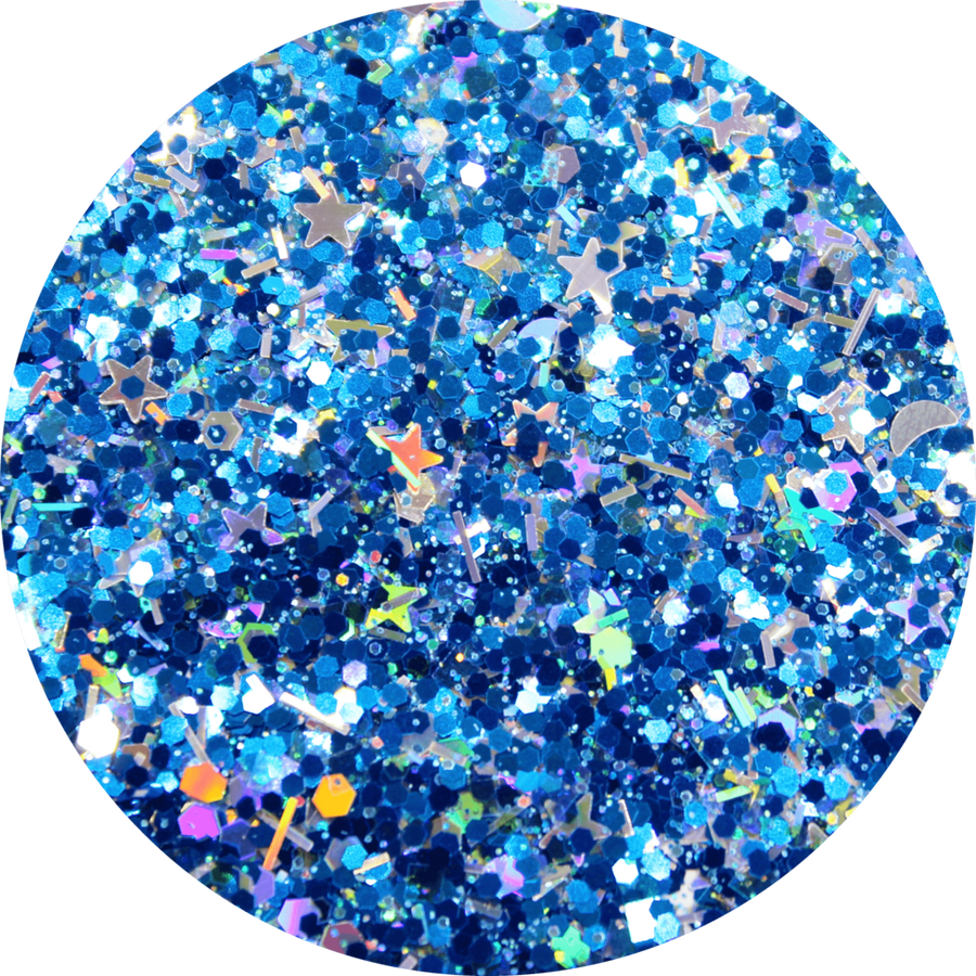 Blue Night glitter