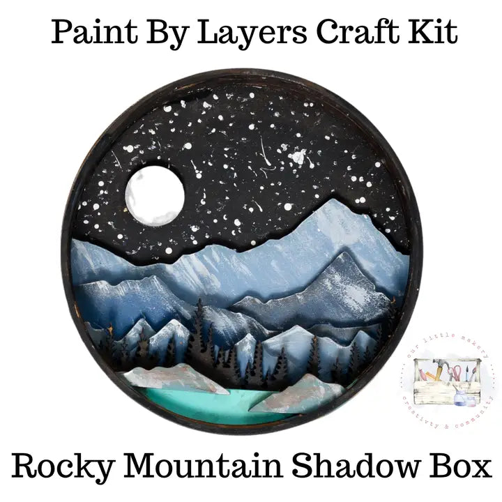 Paint by Layers Shadow Box Kit