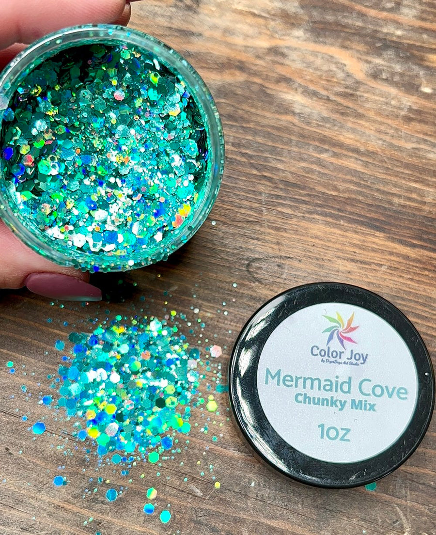 Mermaid's Cove Chunky Mix Glitter